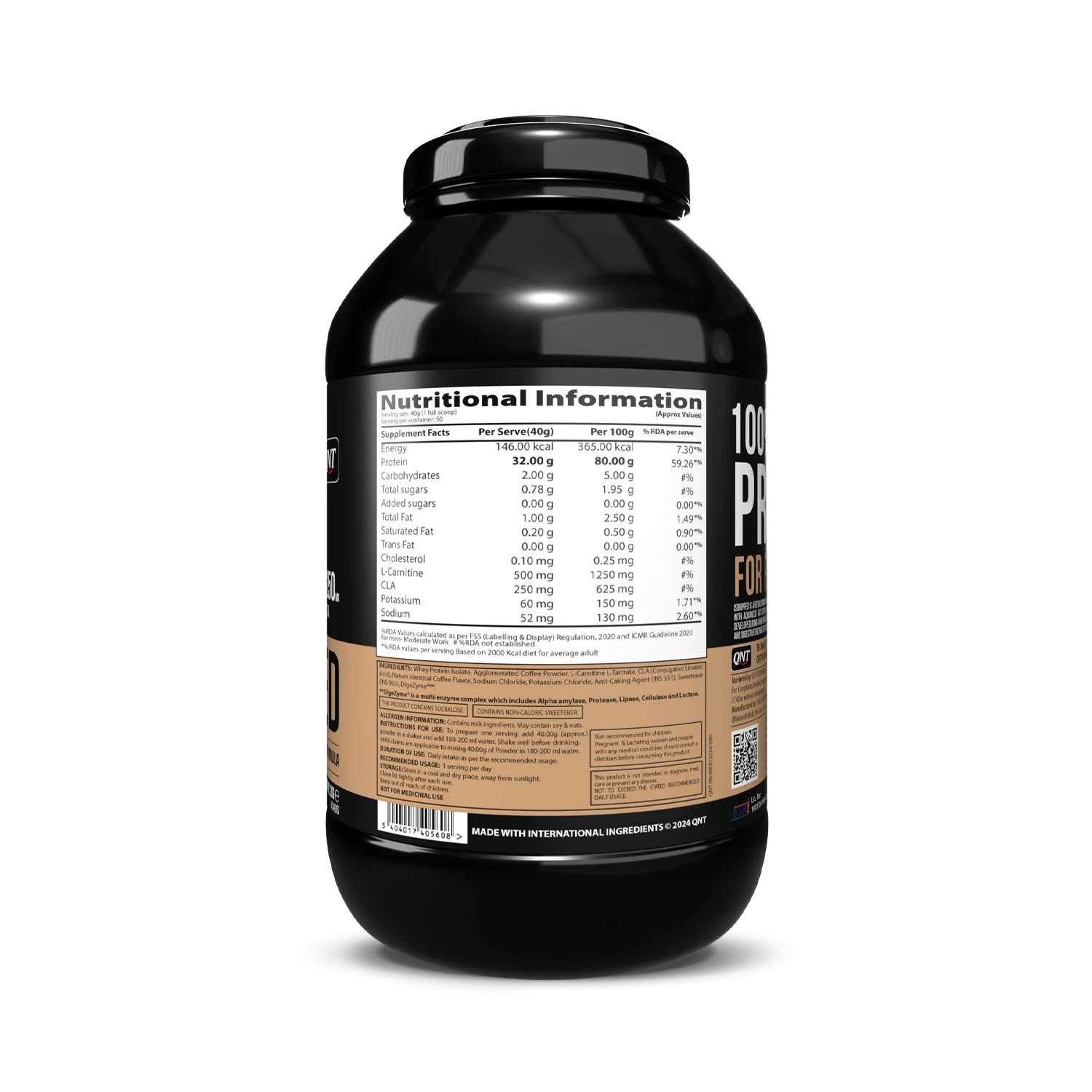 QNT Iso Ripped Whey Protein Isolate Powder - Image 6