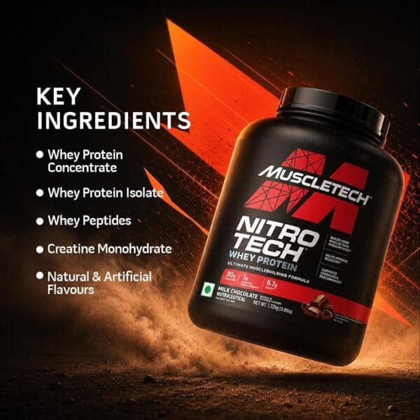 MuscleTech NitroTech Whey Protein - Image 10