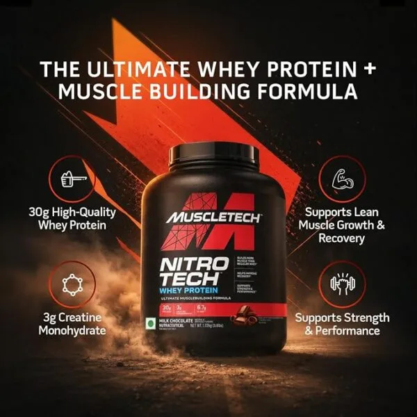 MuscleTech NitroTech Whey Protein - Image 12