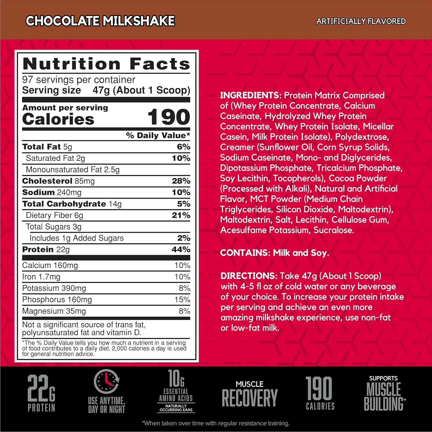 BSN Syntha-6 ultra-premium Protein Powder 10lbs - Image 2