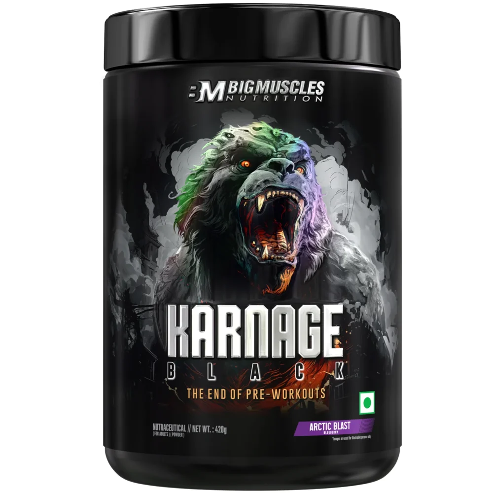 Bigmuscles Nutrition Karnage Black Pre Workout