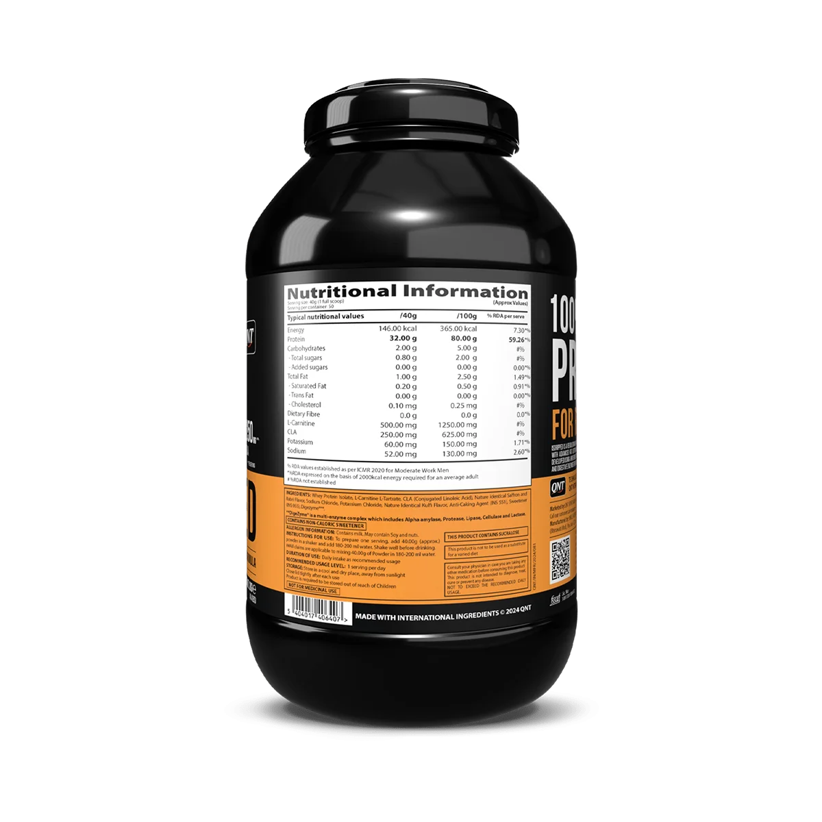 QNT Iso Ripped Whey Protein Isolate Powder - Image 5
