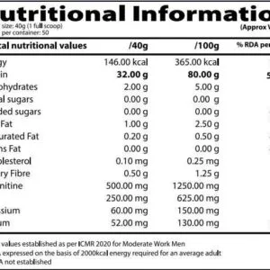 QNT Iso Ripped Whey Protein Isolate Powder