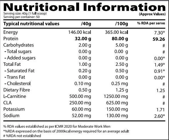 QNT Iso Ripped Whey Protein Isolate Powder - Image 6