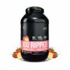 QNT ISO RIPPED Strawberry Banana flavor protein powder, 80% protein, 500mg L-Carnitine, and 250mg CLA