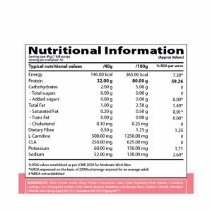 QNT Iso Ripped Whey Protein Isolate Powder