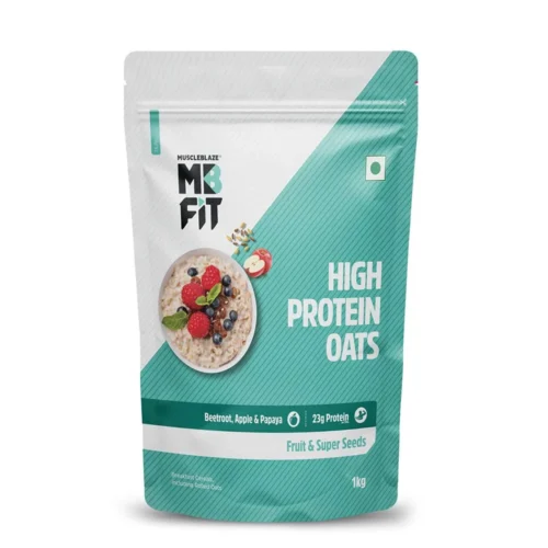 MuscleBlaze High Protein Oats, 1 kg - Image 6