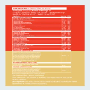 Wellbeing Nutrition Multi + Omega for her Slow