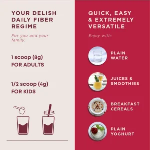 Wellbeing Nutrition Daily Fiber | Vanilla Berry Flavor