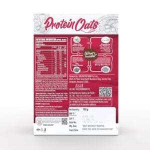Doctor's Choice Protein Oats 750gm Strawberry