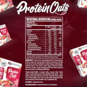 Doctor's Choice Protein Oats 750gm Strawberry