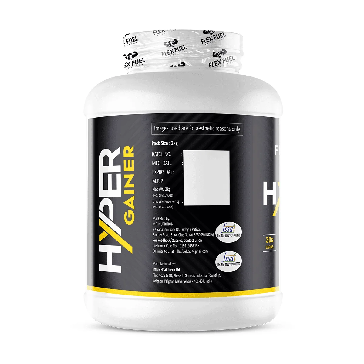Flex Fuel Hyper Gainer 2kg - Image 3