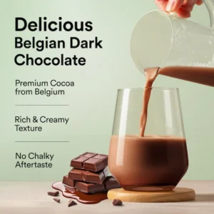 Wellbeing Nutrition Vegan Protein - Belgian Dark Chocolate