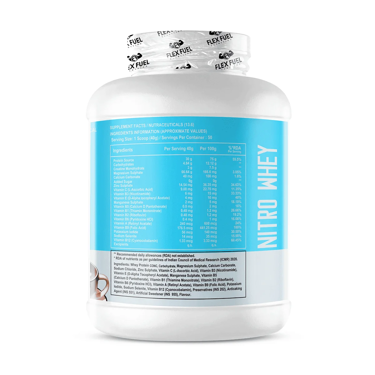 Flex Fuel Nitro Whey-1kg - Image 2