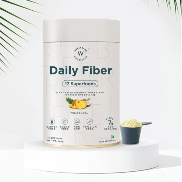 Wellbeing Nutrition Daily Fiber | Pina Colada Flavor