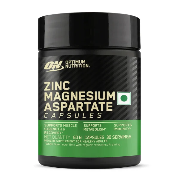 Optimum Nutrition (ON) Zinc Magnesium Aspartate (ZMA) - 60 Caps