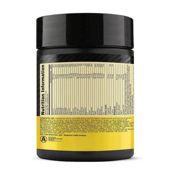 Optimum Nutrition (ON) Multivitamin for Men 60 Tablets