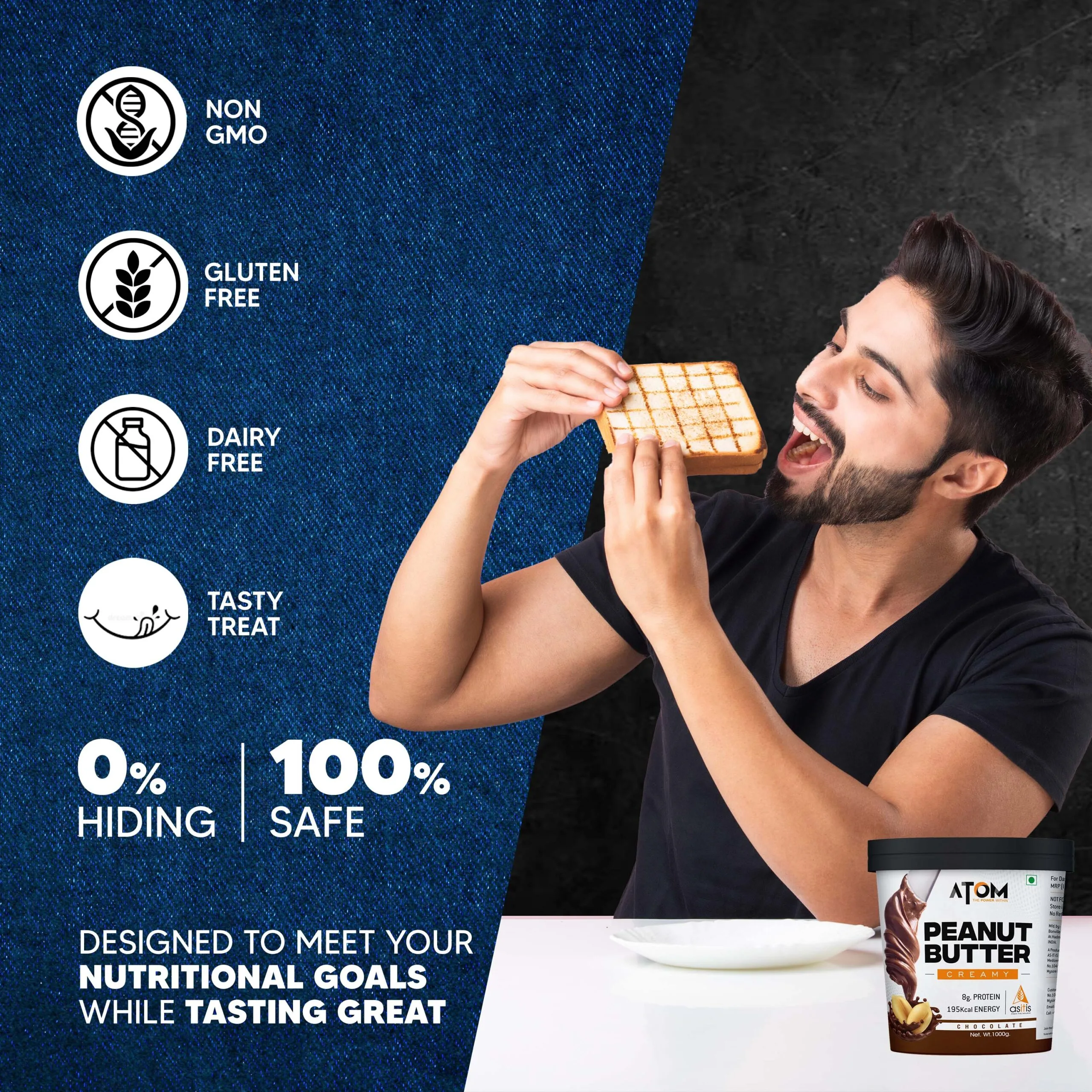 Asitis ATOM Chocolate Peanut Butter - Image 4