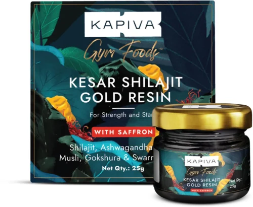 Kapiva Shilajit Gold Resin 25g With Saffron