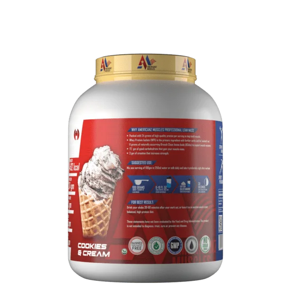 Americanz Muscles Professional Lean Mass Gainer - Image 3