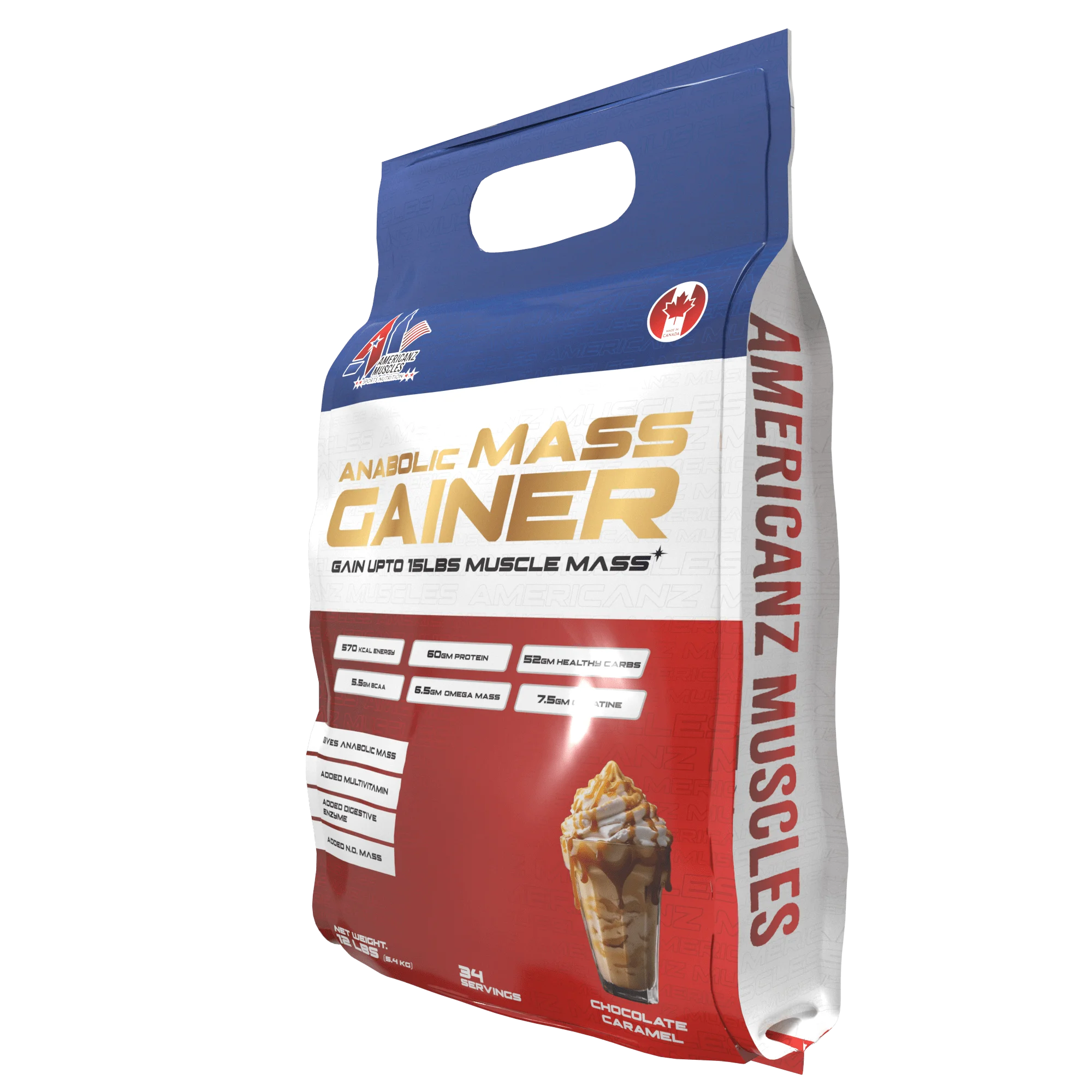 Americanz Muscles Anabolic Mass Gainer - Image 4