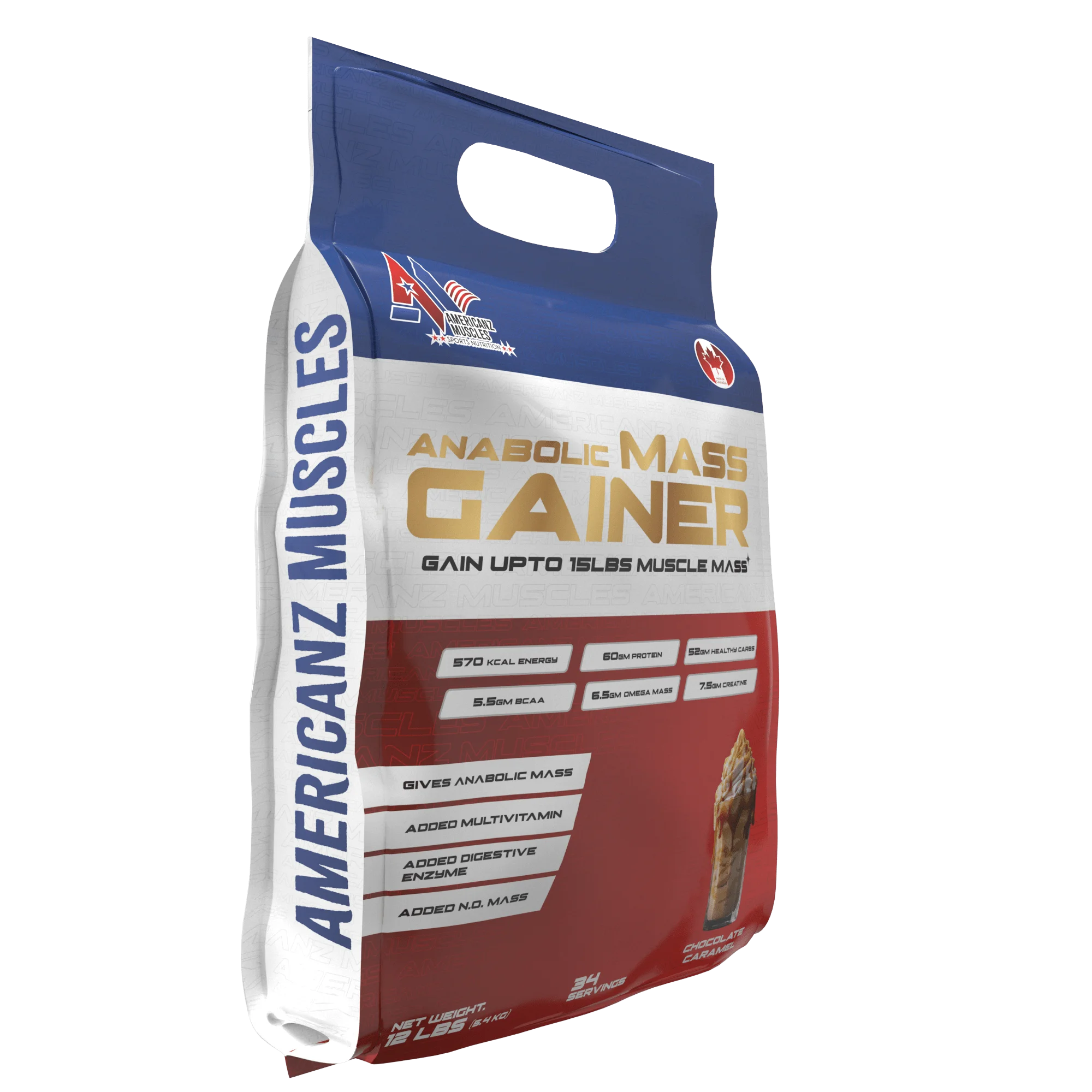Americanz Muscles Anabolic Mass Gainer - Image 3