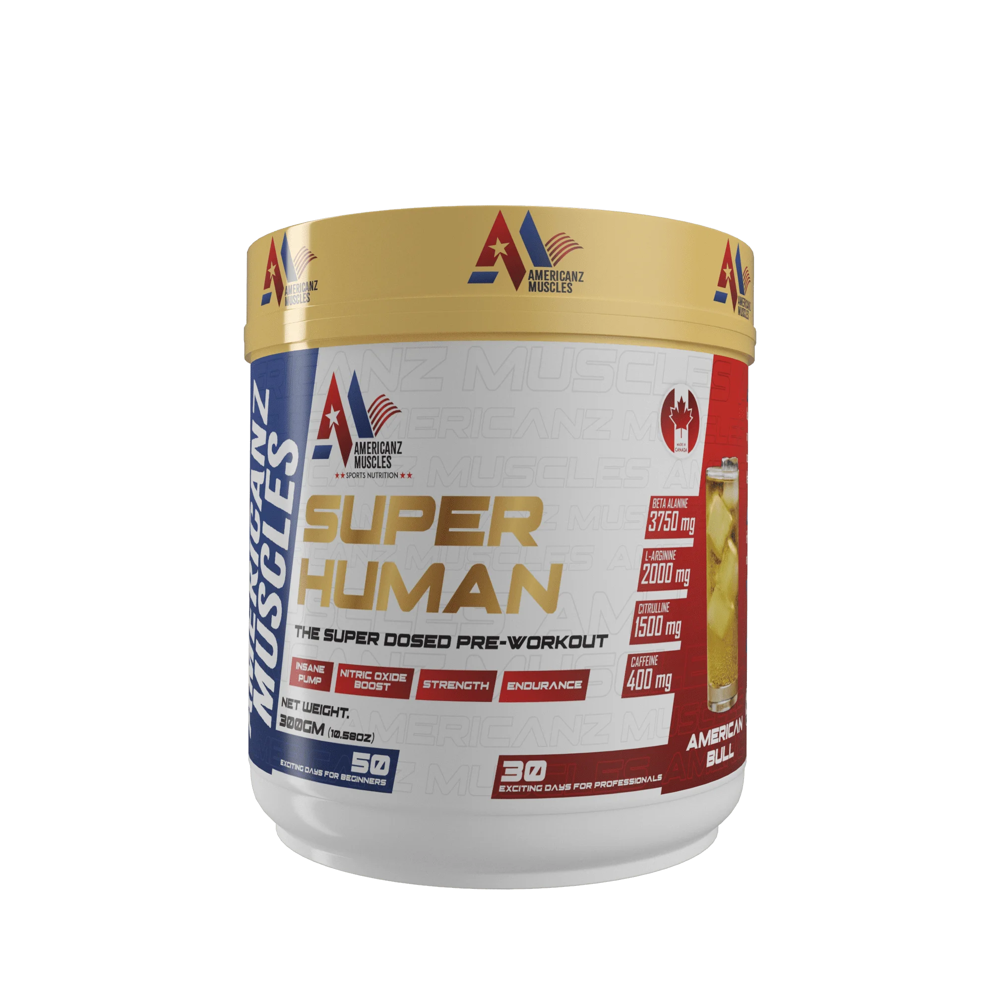Americanz Muscles Super Human Pre-Workout
