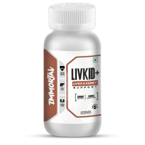 Immortal Livkid+ 60 Tablets- Liver & Kidney Support