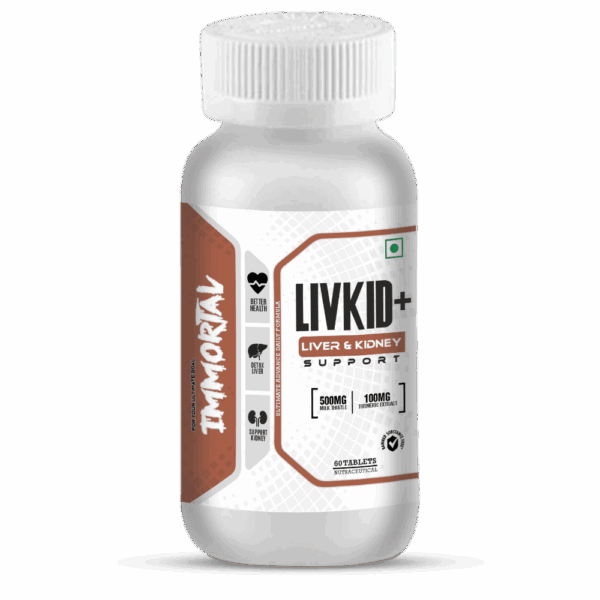 Immortal Livkid+ 60 Tablets- Liver & Kidney Support