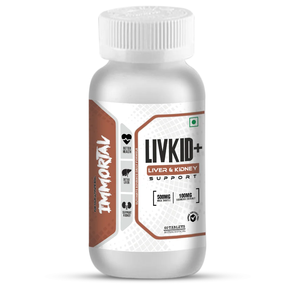 Immortal Livkid+ 60 Tablets- Liver & Kidney Support