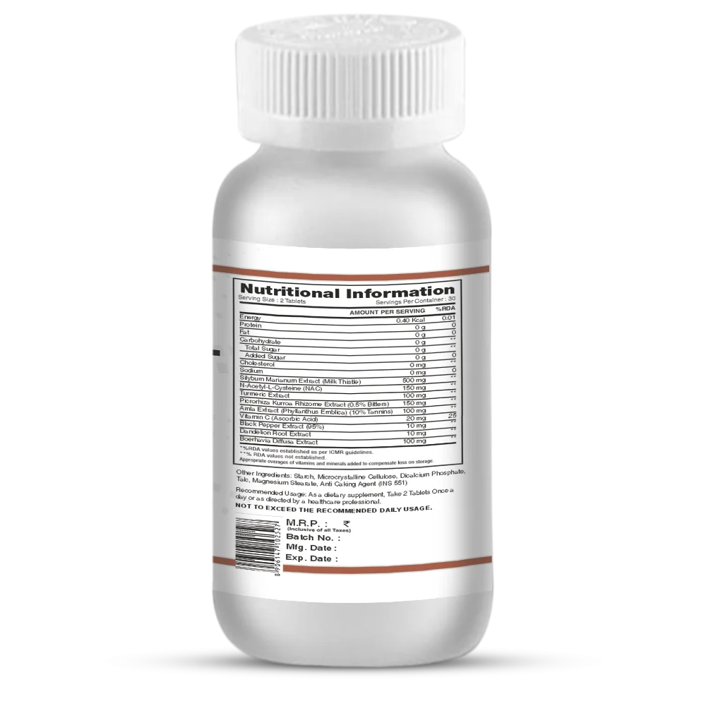 Immortal Livkid+ 60 Tablets- Liver & Kidney Support - Image 2