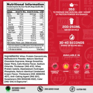 GNC Pro Performance 100% Whey Protein 4 KG - 4 FLAVORS PACK