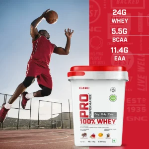 GNC Pro Performance 100% Whey Protein 4 KG - 4 FLAVORS PACK