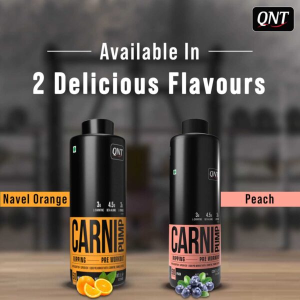 QNT CarniPump Ripping Pre-Workout 1Ltr