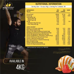 HealthFarm ISO 7 Lean Muscle Whey Protein 4KG