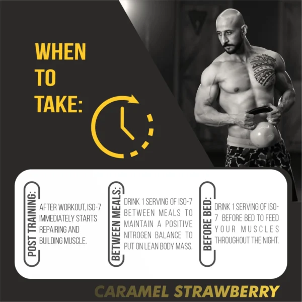 HealthFarm ISO 7 Lean Muscle Whey Protein 4KG