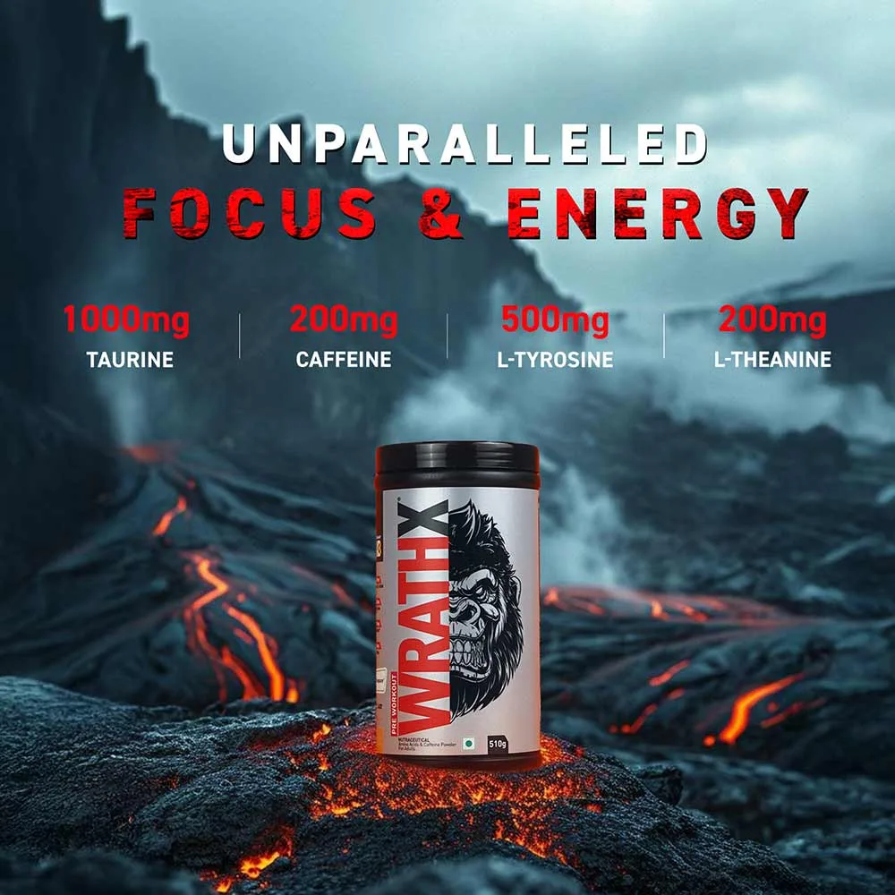MuscleBlaze Pre Workout WrathX - 30 Servings - Image 6