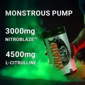 MuscleBlaze Pre Workout WrathX - 30 Servings