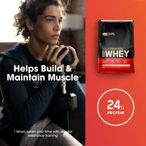 Optimum Nutrition ON Whey Protein (Gold Standard Whey) 10lbs USA - Image 9