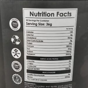 Game on Performance Nitra Gold Whey Protein