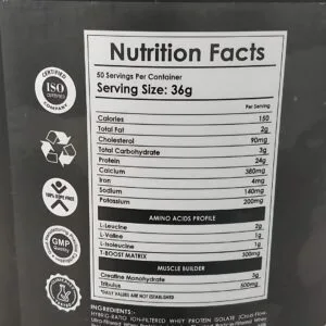 Game on Performance Nitra Gold Whey Protein