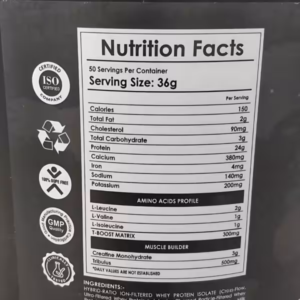 Game on Performance Nitra Gold Whey Protein