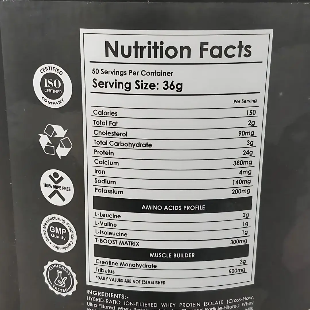 Game on Performance Nitra Gold Whey Protein