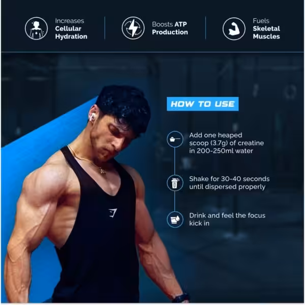 Wellcore – Pure Micronised Creatine Monohydrate (307g, 83Servings) – Flavoured - product image