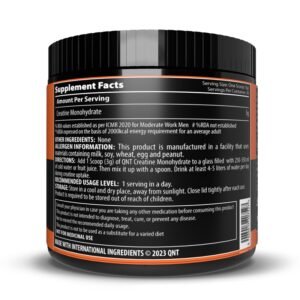 QNT Creatine Monohydrate 30 servings