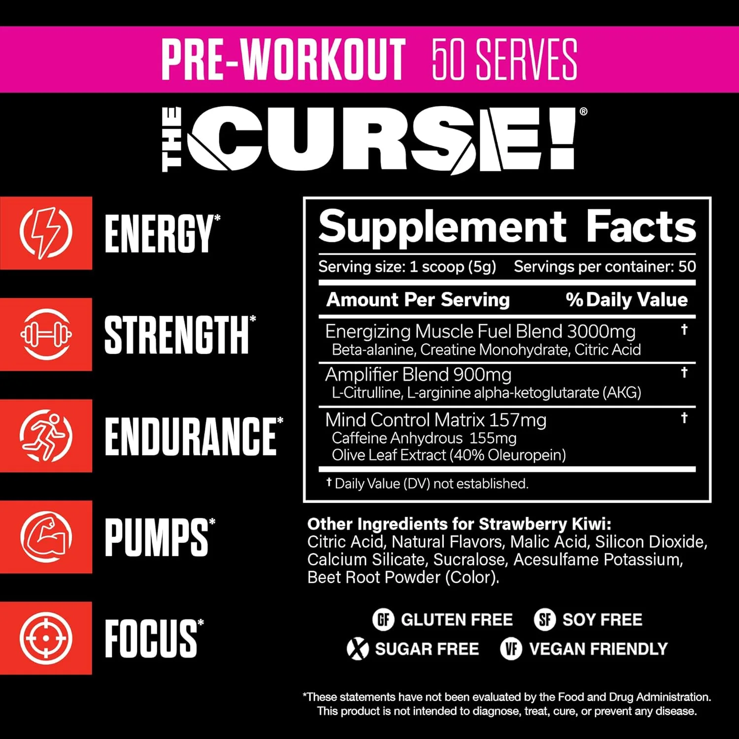 JNX Sports The Curse Pre-Workout - Image 3