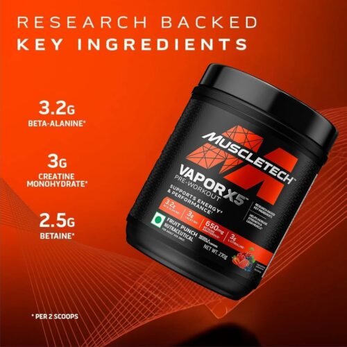 MuscleTech Vapor X5 Next Gen - 270 gm - Image 5