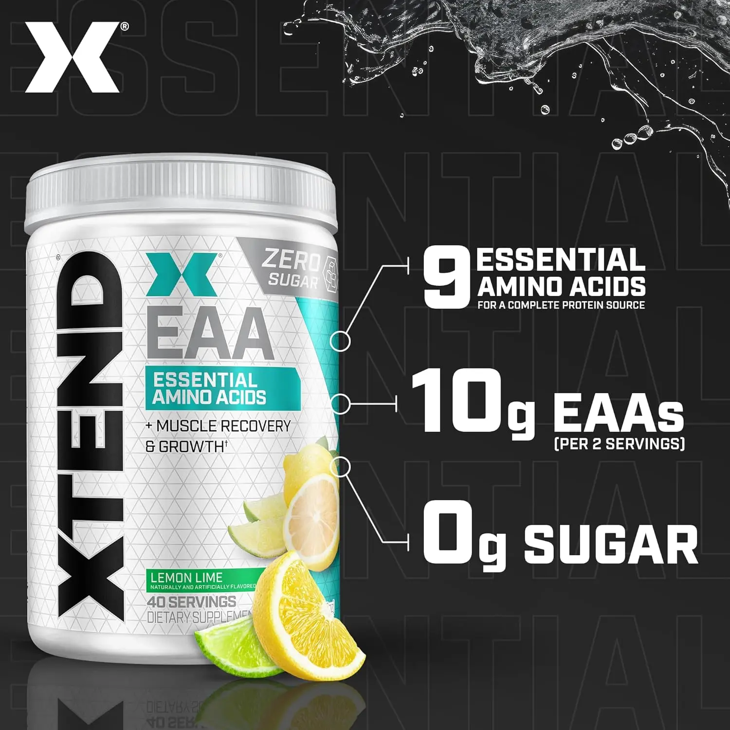 Scivation Xtend EAA Essential Amino Acids + Muscle Recovery & Growth (40 Servings) - Image 13