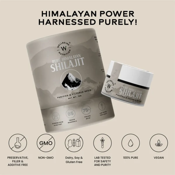 Wellbeing Nutrition Shilajit Resin 10 gm