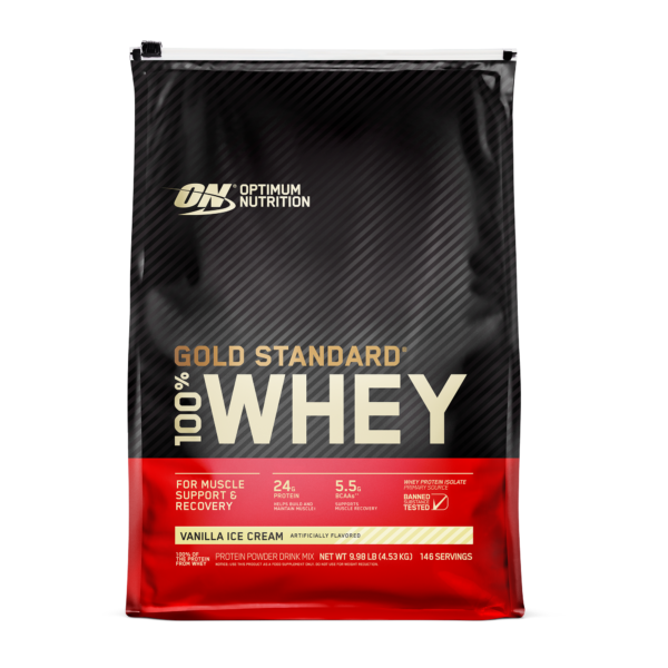 Optimum Nutrition ON Whey Protein (Gold Standard Whey) 10lbs USA